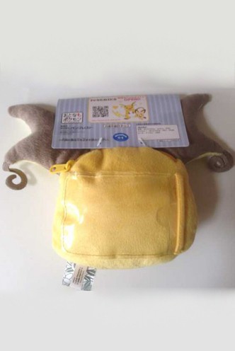 Pokemon XY I Love Pikachu + Plush Zipper Pouch - Raichu