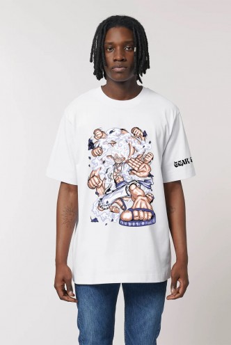 One Piece - Made in Japan Gear 5 White T-Shirt
