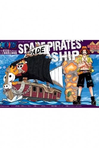 One Piece - Figura Spade Pirates' Ship Model Kit 