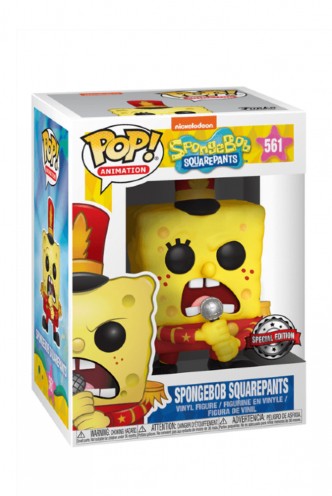 Pop! Animation: Sponge Bob -Sponge Bob w/ Bandoutfit Ex