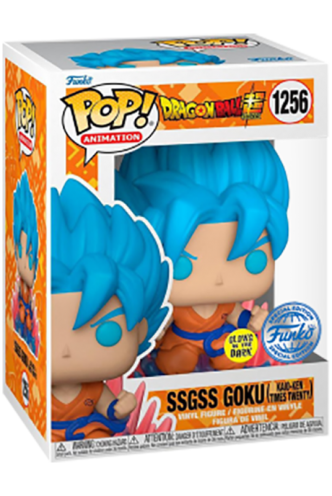 Pop! Animation: Dragon Ball Super - Super Saiyan God Super Saiyan Goku (Kaioken) (GITD) Ex