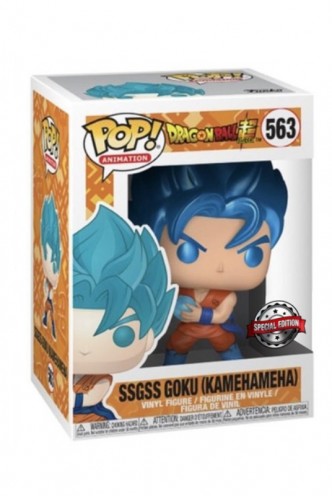 Pop! Animation: Dragon Ball Super - Super Saiyan God Super Saiyan Goku (Kamehameha) (Metallic) Ex