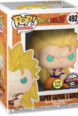 Pop! Animation: Dragon Ball Z - Goku Super Saiyan 3 (GITD) Ex