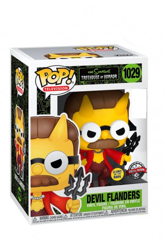 Pop! Animation: Simpsons - Devil Flanders (GITD) Ex