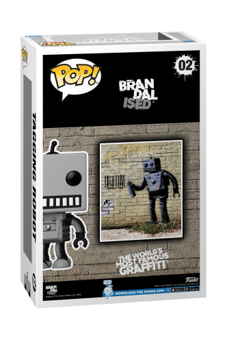 Pop! Art Cover: Brandalised - Tagging Robot w/ Case