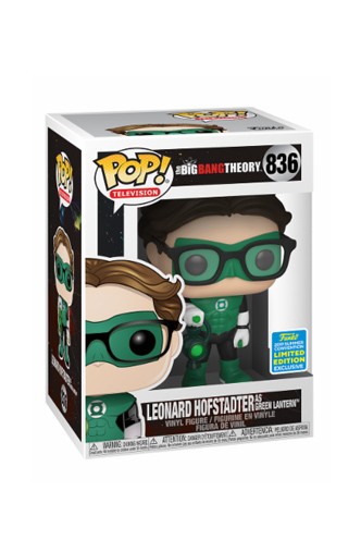 Pop! Big Bang Theory - Leonard in Green Lantern Costume SDCC19