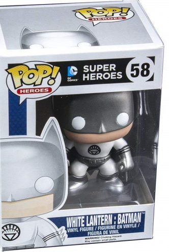 Pop! DC Heroes: White Lantern - Batman Exclusivo