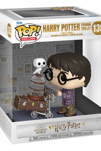 Pop! Deluxe: Harry Potter: Harry Potter Anniversary - Harry Pushing Trolley