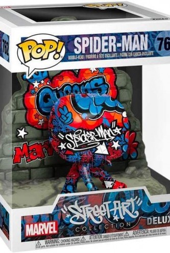 Pop! Deluxe: Marvel - Spider-Man (Street Art Collection) Ex