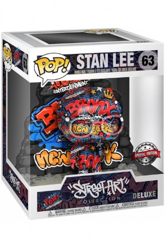 Pop! Deluxe: Marvel - Stan Lee (Street Art Collection) Ex
