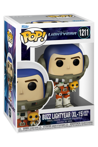 Pop! Disney: Lightyear- Buzz Lightyear w/Sox (XL-15 Suit)