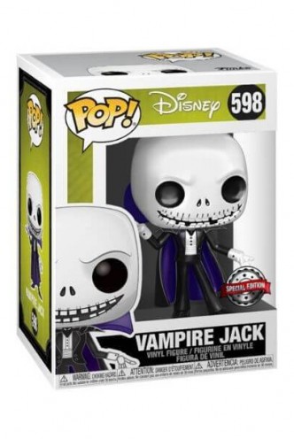 Pop! Disney: Pesadilla Antes de Navidad - Vampire Jack (Metallic) Ex