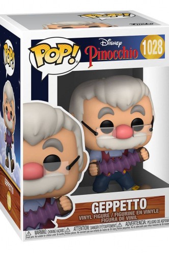 Pop! Disney: Pinocchio - Geppetto w/ Accordion