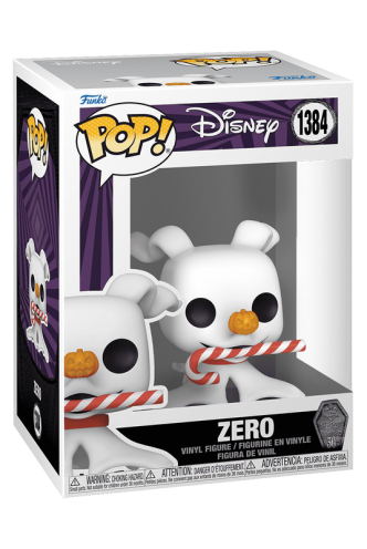 Pop! Disney: The Nightmare Before Christmas 30th - Zero w/ Candy Cane