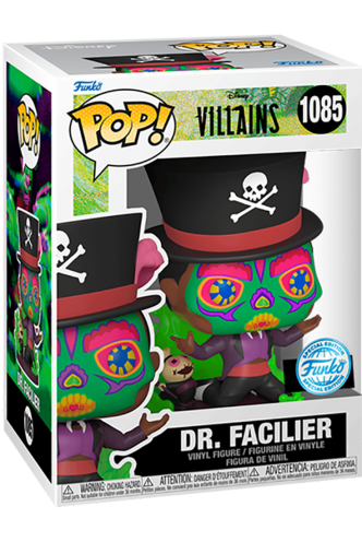 Pop! Disney: Villains - Sugar Skull Facilier w/ Base Ex