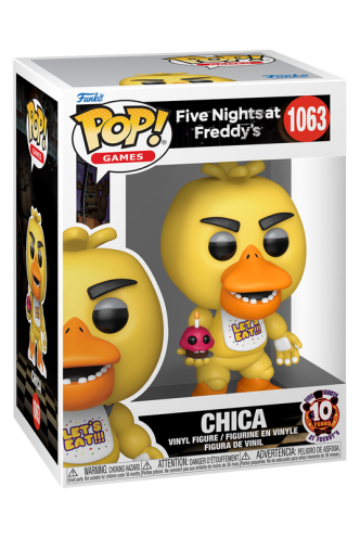 Pop! Games: Five Nights at Freddy's 10th - Chica w/ Cupcake