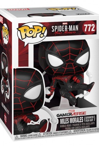 Pop! Games: Marvel :Miles Morales - Miles Morales (Advanced Tech Suit)