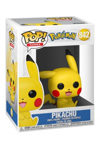 Pop! Games: Pokemon S7 - Pikachu (Sitting)