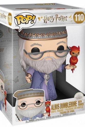 Pop!  Harry Potter -  Dumbledore w/Fawkes 10"