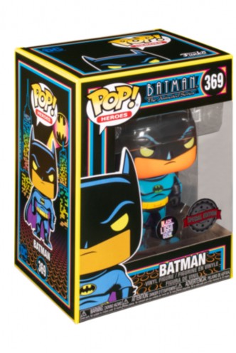 Pop! Heroes: Batman the Animated Series - Batman (Black Light Glow) Ex