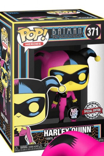 Pop! Heroes: Batman the Animated Series - Harley Quinn (Black Light Glow) Ex