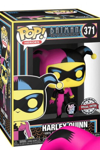 Pop! Heroes: Batman the Animated Series - Harley Quinn Black Light Ex