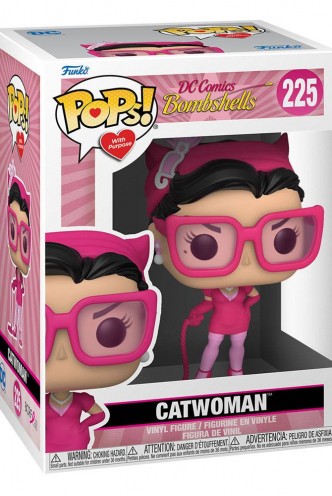 Pop! Heroes: Breast Cancer Awareness - Bombshell Catwoman