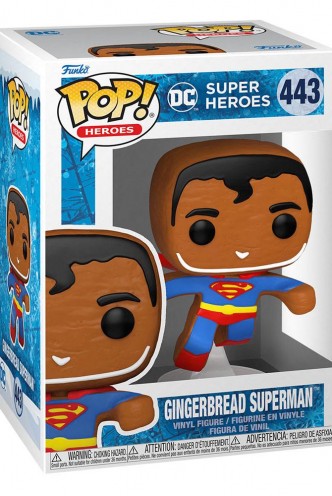 Pop! Heroes: DC Holiday - Superman (Gingerbread)