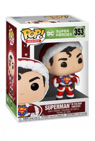 Pop! Heroes: DC Holiday -Superman w/ Sweater