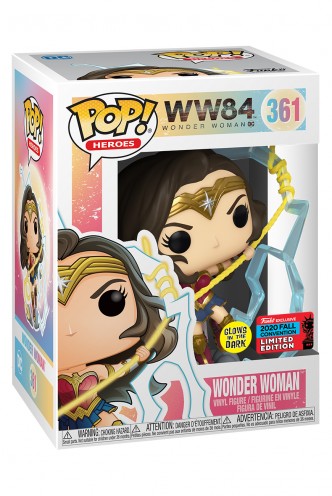 Pop! Heroes: Wonder Woman 84 - Wonder Woman Rayos (GITD)NYCC2020 
