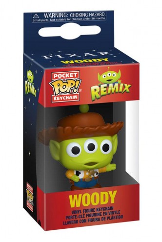 Pop! Keychain: Alien Remix -Alien as Woody
