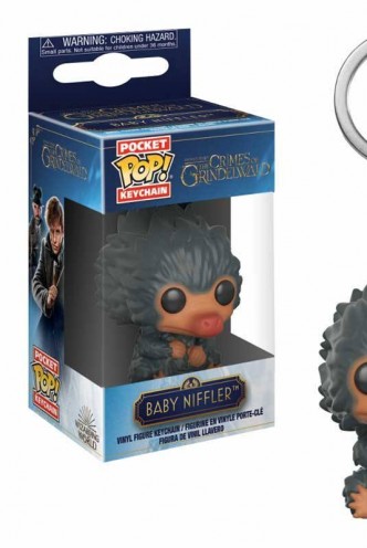 Pop! Keychain: Fantastic Beasts: The Crimes of Grindelwald - Black Baby Niffler