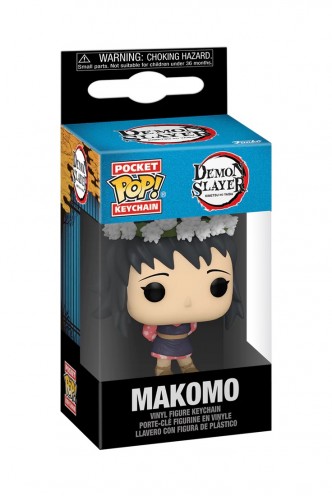 Pop! Keychain: Demon Slayer - Makomo (Flower Headdress)