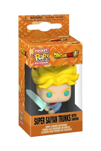 Pop! Keychain: Dragon Ball Super - Super Saiyan Trunks w/ Sword