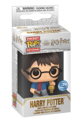 Pop! Keychain: Harry Potter Holiday - Harry (WMT) Ex