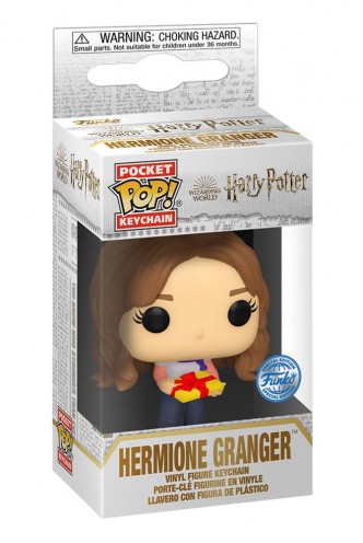 Pop! Keychain: Harry Potter Holiday - Hermione (WMT) Ex