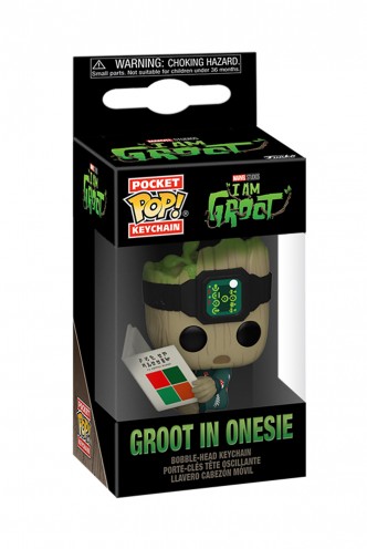 Pop! Keychain: I am Groot - Groot in Onesie