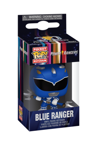 Pop! Keychain: Mighty Morphin Power Rangers 30th - Blue Ranger