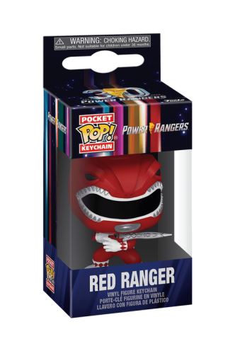 Pop! Keychain: Mighty Morphin Power Rangers 30th - Red Ranger