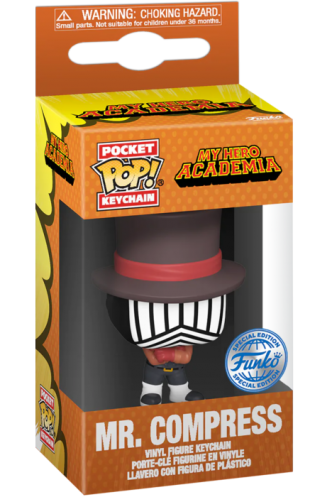 Pop! Keychain: My Hero Academia - Mr. Compress (Hideout)