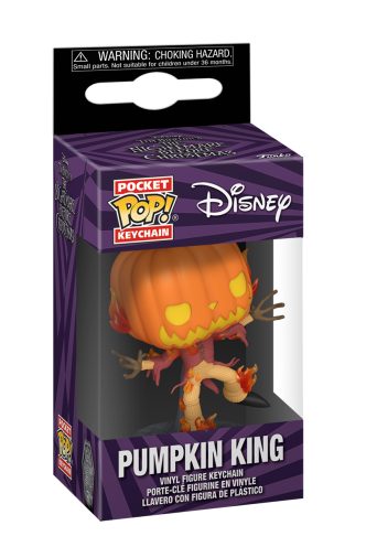 Pop! Keychain: The Nightmare Before Christmas 30th - Pumpkin King