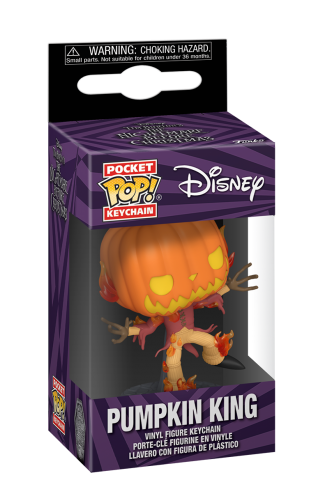 Pop! Keychain: Pesadilla antes de Navidad 30th - Pumpkin King