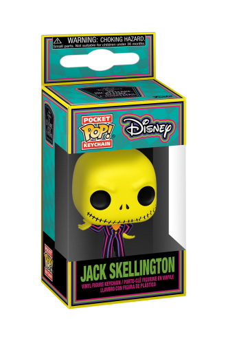 Pop! Keychain: Pesadilla antes de Navidad: Black Light - Jack