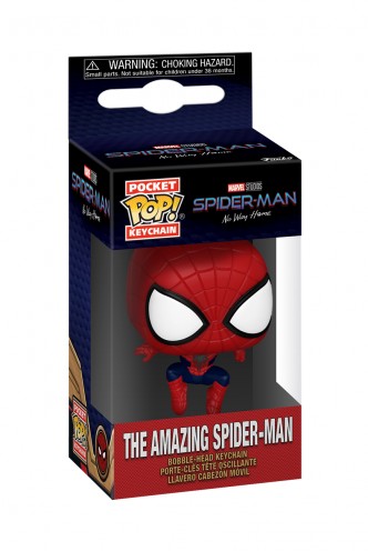 Pop! Keychain: Spider-Man:No Way Home S3-  Amazing Spider-Man Leaping SM3