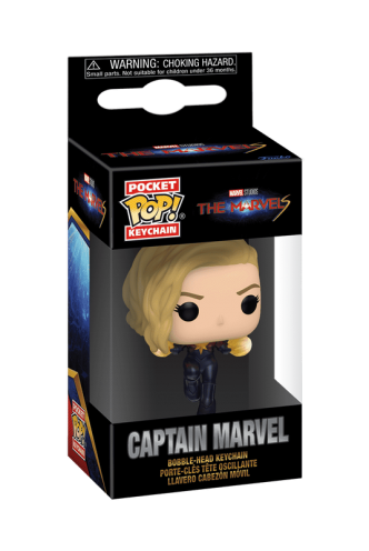 Pop! Keychain - The Marvels - Captain Marvel