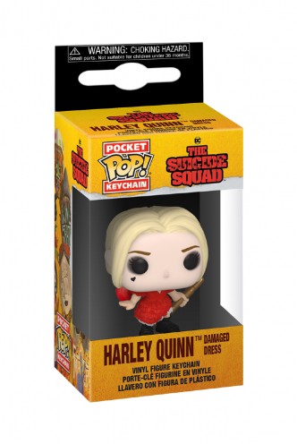 Pop! Keychain: The Suicide Squad - Harley Quinn (Damaged Dress)