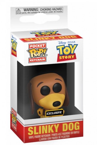 Pop! Keychain: Toy Story Slinky Ex