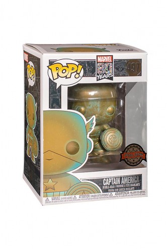 Pop! Marvel 80th - Marvel First Appearance - Captain America (Patina) Ex