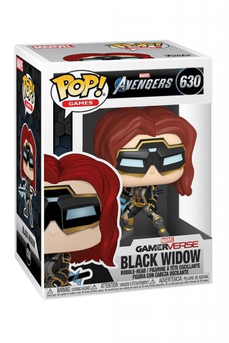 Pop! Marvel: Avengers Game - Black Widow (Stark Tech Suit)