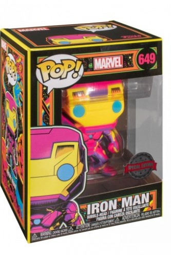 Pop! Marvel: Black Light - Iron Man